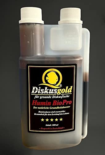 Humin BioPro 500ml Diskusgold - Reine Humine Huminsäure Huminstoffe Säure Schwarzwasser Diskus Humin BioPro 500ml Diskusgold - Reine Humine Huminsäure Huminstoffe Säure Schwarzwasser Diskus von Diskusgold