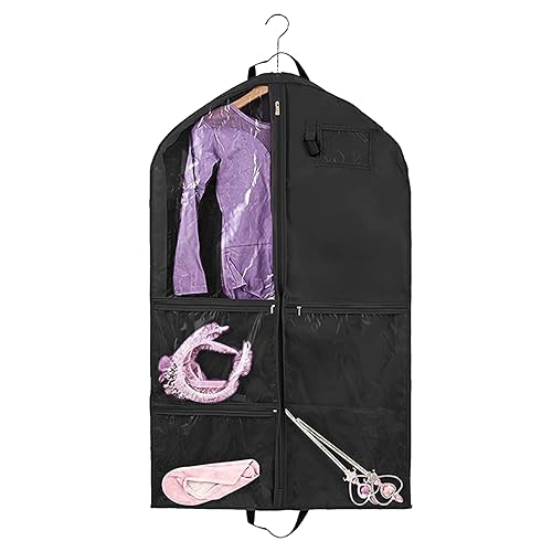 Kleidersack 1X Multifunktionale Kleidersäcke Anzug 8x60x110cm, Premium Kleiderhülle Wasserdicht Mit Fenster Faltbare Reise Für Kleider Sakkos Schuhe, Accessoires Kleidersack 1X Multifunktionale Kleidersäcke Anzug 8x60x110cm, Premium Kleiderhülle Wasserdicht Mit Fenster Faltbare Reise Für Kleider Sakkos Schuhe, Accessoires von Disnace