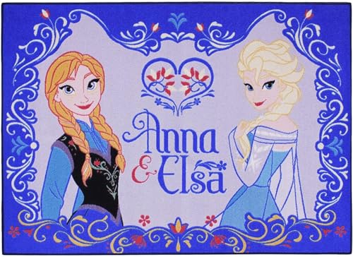 Associated Weavers 621915 Teppich Die Eiskönigin, Polyamid, 133 x 2 x 95 cm, Blau Associated Weavers 621915 Teppich Die Eiskönigin, Polyamid, 133 x 2 x 95 cm, Blau von Disney Frozen
