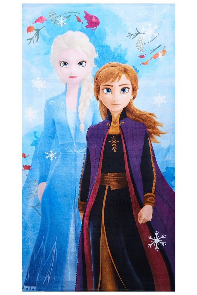 Disney Frozen Handtuch Disney Frozen 2, Frottee (1-St), 100 % Baumwolle von Disney Frozen
