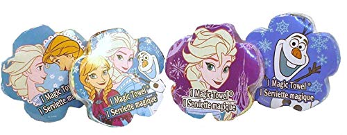 Disney Frozen Magic Pop-Up Handtücher/Waschlappen (4 Designs) - Elsa, Olaf, Elsa & Anna, Elsa und Anna & Olaf von Disney Frozen