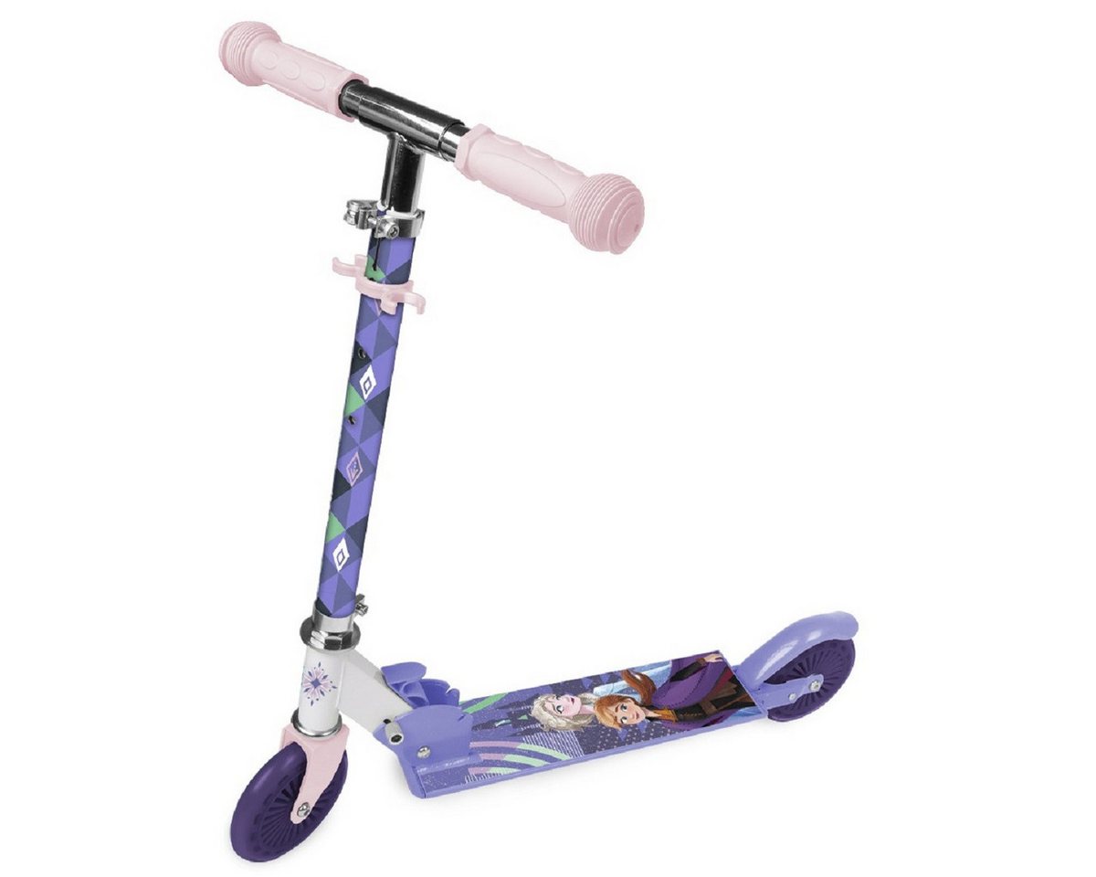 Disney Frozen Miniscooter - Kinder Scooter max. bis 50 kg – höhenverstellbar & klappbar, Rutschfeste Trittfläche, Rücktrittbremse Disney Frozen Miniscooter - Kinder Scooter max. bis 50 kg – höhenverstellbar & klappbar, Rutschfeste Trittfläche, Rücktrittbremse von Disney Frozen