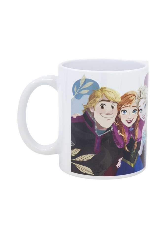 Disney Frozen Tasse Die Eiskönigin Elsa Kinder-Becher Tasse, aus Keramik im Geschenkkarton von Disney Frozen