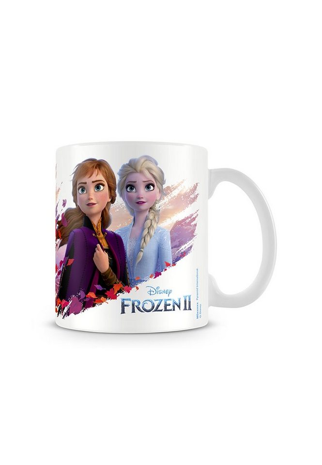 Disney Frozen Tasse Eiskönigin Anna & Elsa, Olaf Premium Porzellan Tasse Becher, im Geschenkkarton von Disney Frozen