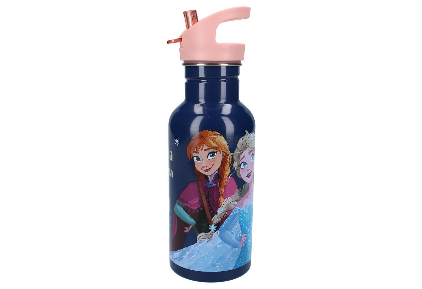 Disney Frozen Trinkflasche 500 ml Wasserflasche – Kinderflasche mit Griff & Strohhalm Disney Frozen Trinkflasche 500 ml Wasserflasche – Kinderflasche mit Griff & Strohhalm von Disney Frozen