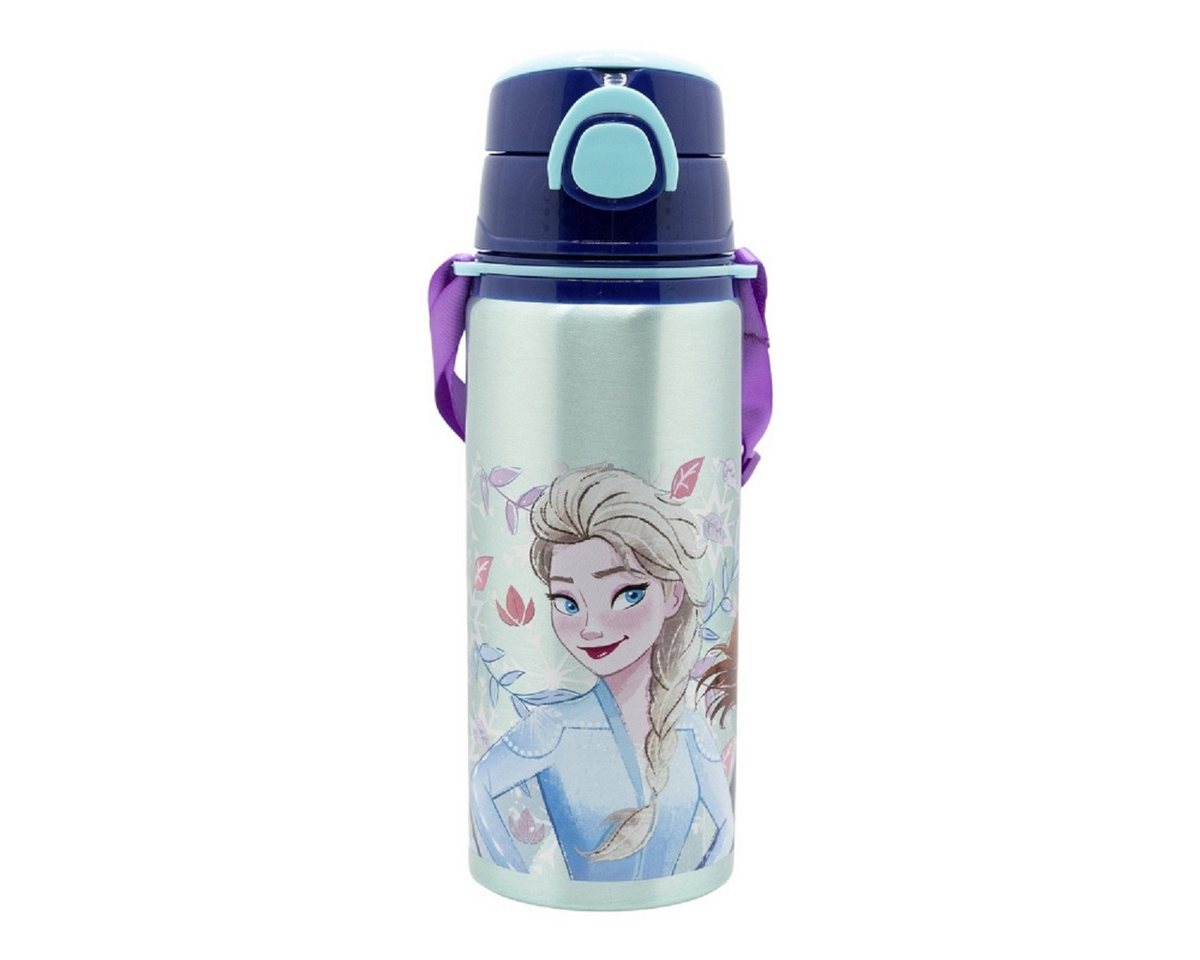Disney Frozen Trinkflasche Aluminium Trinkflasche 730 ml mit Strohhalm & Tragegurt Disney Frozen Trinkflasche Aluminium Trinkflasche 730 ml mit Strohhalm & Tragegurt von Disney Frozen