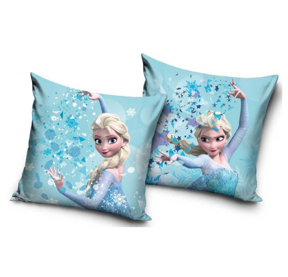 Kissenbezug Disney Frozen die Eiskönigin Kissenbezug Maße ca. 40 x 40 cm, Disney Frozen (1, 1, 1, 1 Stück) von Disney Frozen