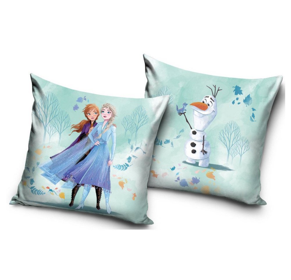 Kissenbezug Disney Frozen die Eiskönigin Kissenbezug Maße ca. 40 x 40 cm, Disney Frozen (1, 1, 1, 1 Stück) von Disney Frozen