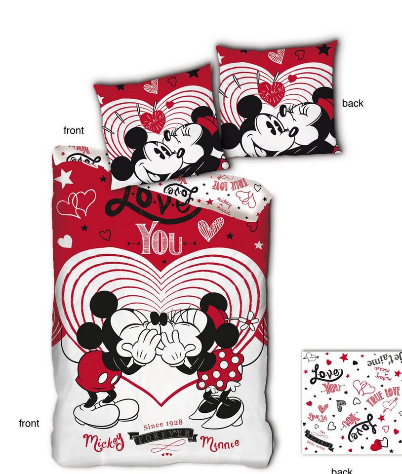 Disney Mickey Mouse Kinderbettwäsche Bettwäsche Set – 140x200 cm Bettbezug & 63x63 cm Kissenbezug Disney Mickey Mouse Kinderbettwäsche Bettwäsche Set – 140x200 cm Bettbezug & 63x63 cm Kissenbezug von Disney Mickey Mouse