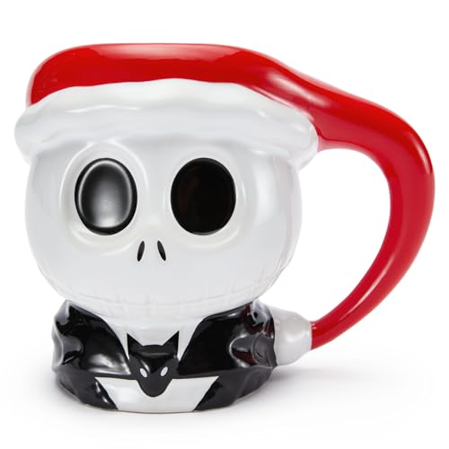 Disney Store Official - Tim Burtons Nightmare Before Christmas - Jack Skellington - Becher - 410 ml - Keramik - Geeignet für Mikrowelle und Spülmaschine Disney Store Official - Tim Burtons Nightmare Before Christmas - Jack Skellington - Becher - 410 ml - Keramik - Geeignet für Mikrowelle und Spülmaschine von Disney Store