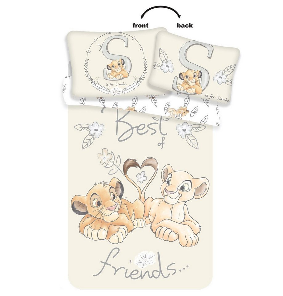 Disney The Lion King Kinderbettwäsche Bettwäsche für Kinder – Bettbezug 100x135 cm & Kissenbezug 40x60 cm Disney The Lion King Kinderbettwäsche Bettwäsche für Kinder – Bettbezug 100x135 cm & Kissenbezug 40x60 cm von Disney The Lion King