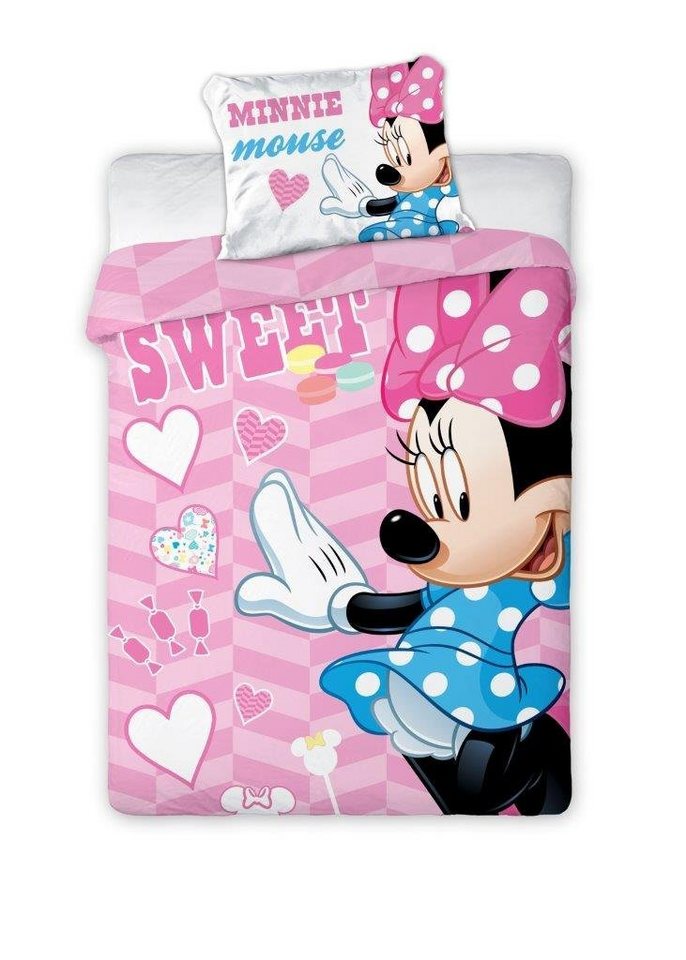 Babybettwäsche Disney Minnie Mouse Babybettwäsche 100x135 cm, Disney von Disney