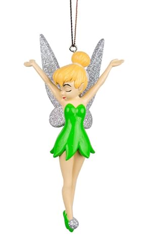 Baumschmuck Fee Tinkerbell aus Peter Pan - Weihnachtskugel für Disney Fans, Baumkugel Disney Film, Weihnachtsdeko von Disney