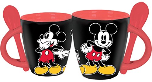 Disney 3 Mickey's Espresso Cup with Spoon von Disney