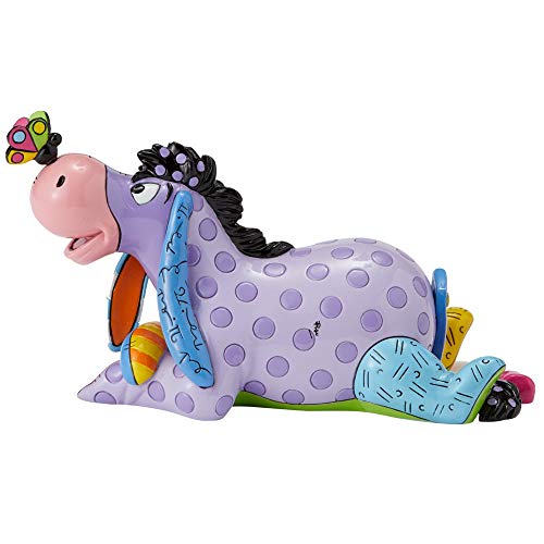 Disney Britto Collection Eeyore With Butterfly Mini Figurine von Enesco