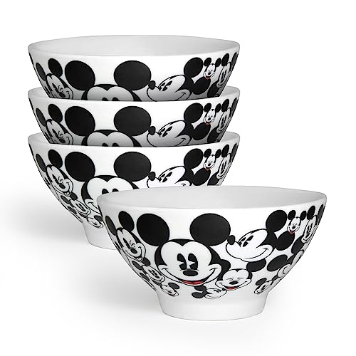 Disney All Over Mickey Suppen-/Müslischale, 4er-Set von Disney