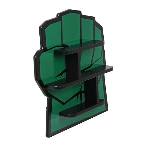 Marvel Avengers Hulk Wandregal, klein, wandmontiertes Bücher- und Aufbewahrungsregal für Kinder, Schweberegal aus Holz für Schlaf- und Spielzimmer Marvel Avengers Hulk Wandregal, klein, wandmontiertes Bücher- und Aufbewahrungsregal für Kinder, Schweberegal aus Holz für Schlaf- und Spielzimmer von Disney