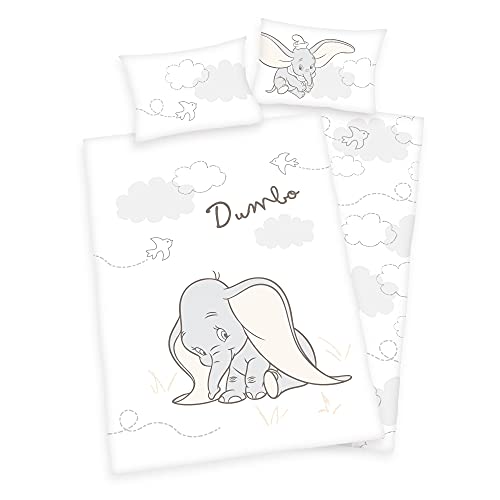 Disney Dumbo Baby Bettwäsche 100x135 cm 100% Baumwolle von Disney