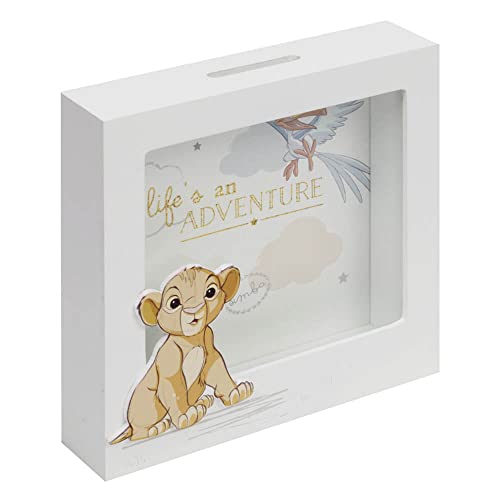 Disney Baby Magical Beginning Simba Spardose König der Löwen aus Holz von Disney