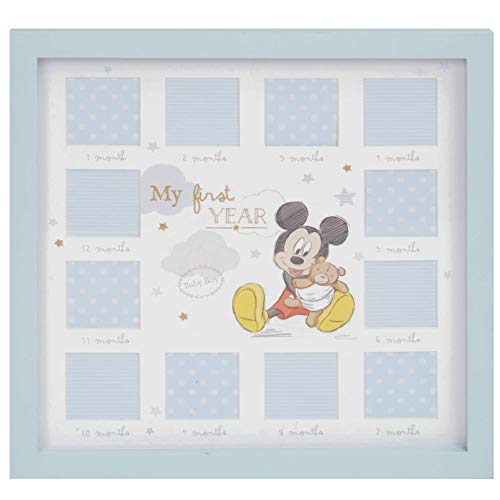Disney Mickey Mouse Baby Boy First Year 12 Month Multi Photo Frame Disney Mickey Mouse Baby Boy First Year 12 Month Multi Photo Frame von Disney