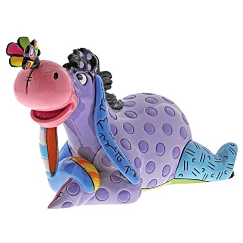 Disney Britto Collection Eeyore With Butterfly Mini Figurine von Enesco