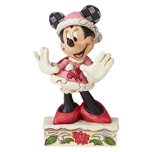 Disney Britto Festive Fashionista Minnie, Harz, mutlicoloured, Small von Enesco