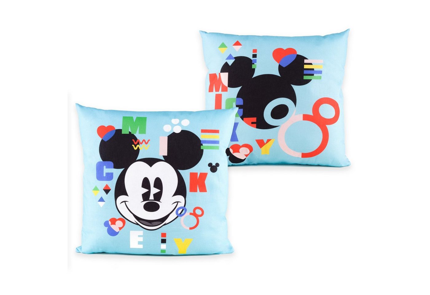 Disney Dekokissen Disney Home Dekokissen- 40x40cm- with filling, 1 Stück, Kissenhülle mit Füllung von Disney