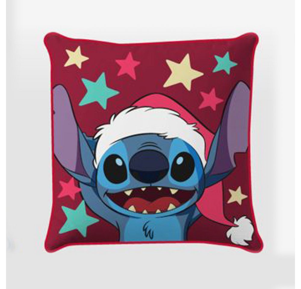 Disney Dekokissen Lilo and Stitch Weihnachten Kissen Dekokissen 40 x 40 cm Disney Dekokissen Lilo and Stitch Weihnachten Kissen Dekokissen 40 x 40 cm von Disney