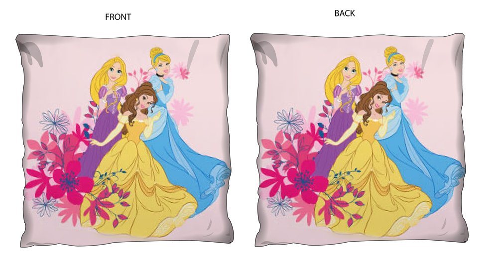 Disney Dekokissen Princess Kissen Dekokissen 40 x 40 cm von Disney