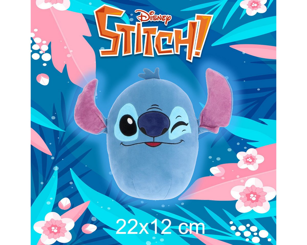 Disney Dekokissen Stitch Eggy Pillow 22 cm großes Plüschkissen Kuschelkissen Disney Dekokissen Stitch Eggy Pillow 22 cm großes Plüschkissen Kuschelkissen von Disney