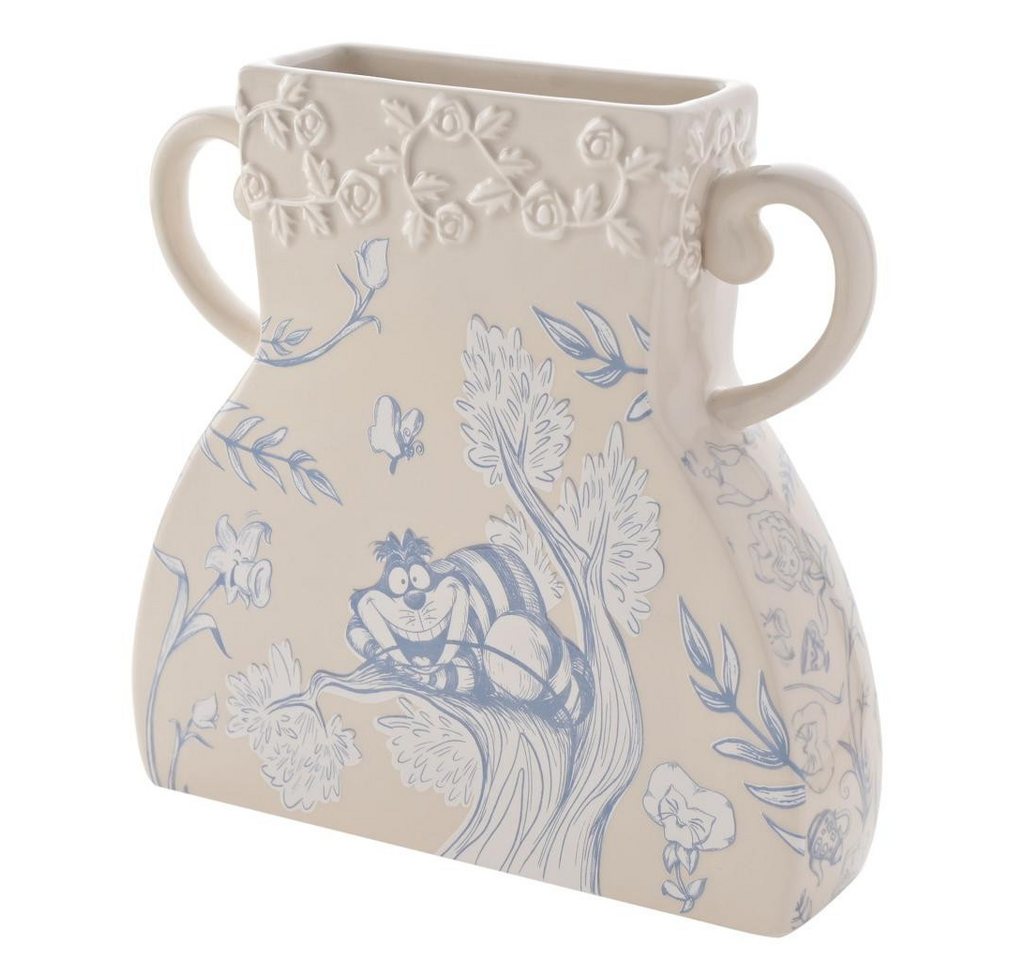 Disney Dekovase Alice im Wunderland designer Grinsekatze Vase Blumenvase von Disney