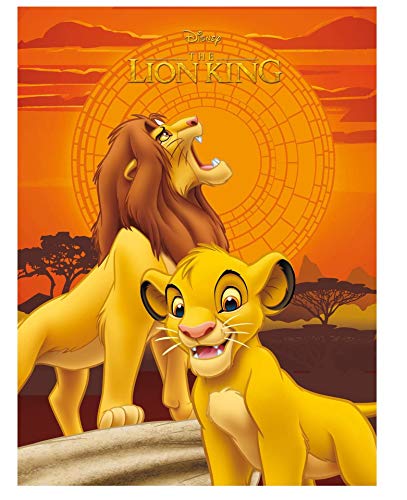Disney Der König der Löwen Fleecedecke 140 x 100 cm von Disney
