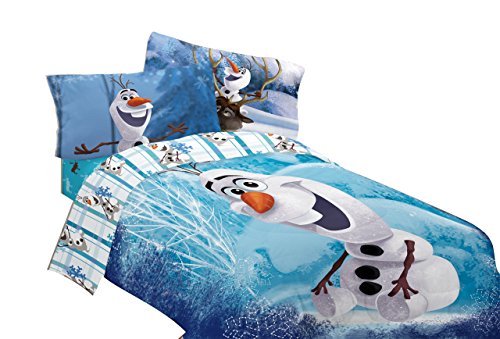 Disney Die Eiskönigin Olaf Build a Snowman Schmusetuch aus Mikrofaser, 183 x 218 cm Disney Die Eiskönigin Olaf Build a Snowman Schmusetuch aus Mikrofaser, 183 x 218 cm von Disney