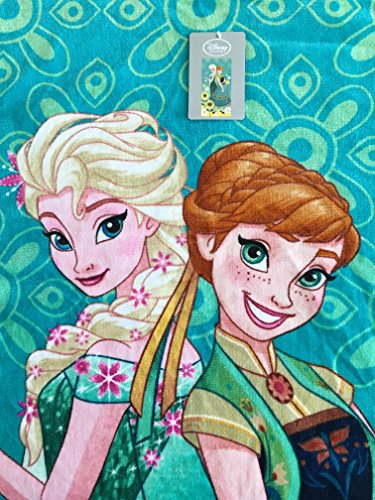 Disney Eiskönigin ELSA und Anna Badetuch Strandtuch 76 cm x 152 cm von Disney