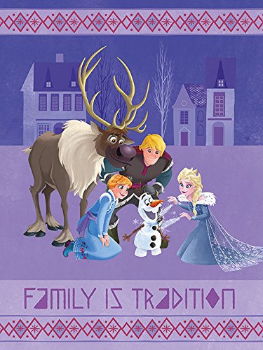 Disney Family is Tradition Leinwanddruck, Mehrfarbig, 60 x 80 cm von Disney