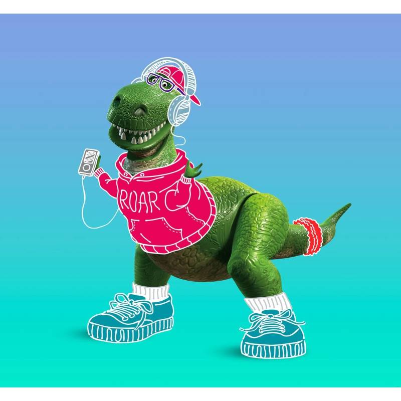 Disney Fototapete Toy Story Blau Grün und Rot 300 x 280 cm 612098 Disney Fototapete Toy Story Blau Grün und Rot 300 x 280 cm 612098 von Disney