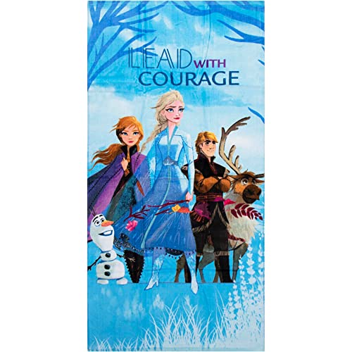 Disney Frozen 2 Anna and Elsa Kids Beach Towel von Disney