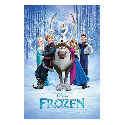 Disney Gefroren 'Cast' Maxi Poster,61 x 91.5 cm von Disney