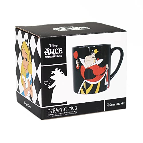 Disney HALF MOON BAY Alice im Wunderland Becher – Queen Box – 325 ml – Bürotasse – Alice im Wunderland Geschenke von Disney