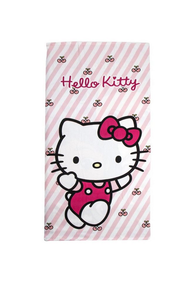 Disney Handtuch HANDTUCH POLYESTER HELLO KITTY, 70% Katoen, 28% Polyamide, 2% Elastaan (Set) von Disney