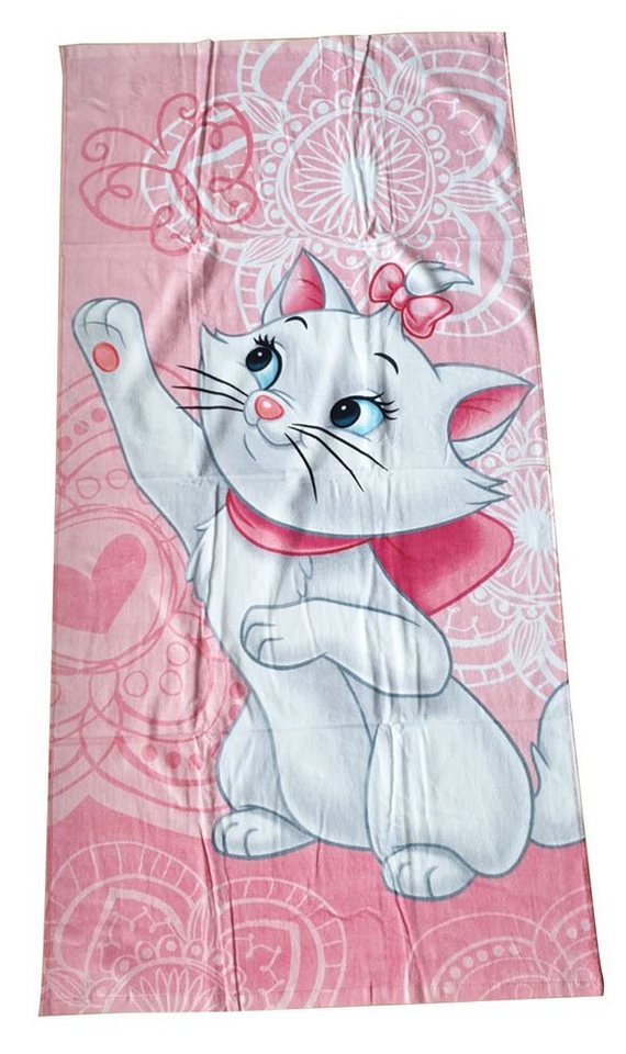Disney Handtuch Kinder Strandtuch Marie Disney Aristocats, Frottee (1-St) von Disney