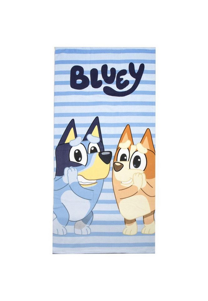 Disney Handtuch Kinderhandtuch – Bluey, 70% Katoen, 28% Polyamide, 2% Elastaan (Set) von Disney