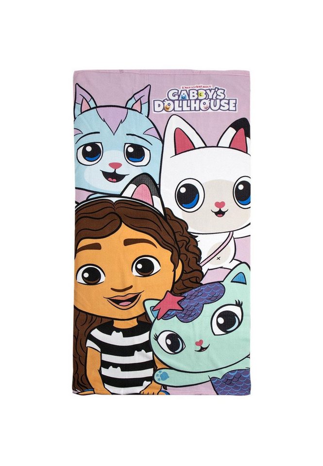 Disney Handtuch Kinderhandtuch – Gabby’s Dollhouse, Sterling Silver (Set) von Disney