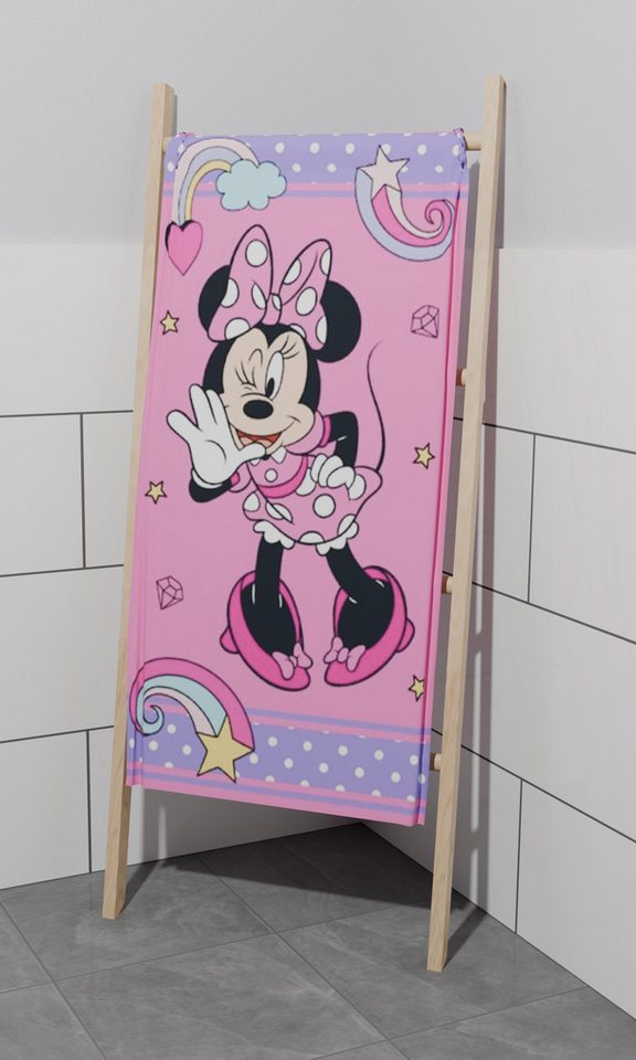 Disney Handtücher Disney Minnie Mouse Duschtuch Strandtuch Badetuch 70 x 140 cm von Disney