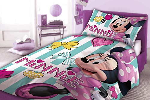 Disney Junior Minnie Maus Baby-Bettwäsche 100x135cm von Disney