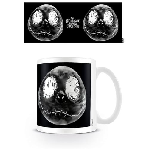 Disney Nightmare Before Christmas Jack Face 11oz/315ml Kaffeetassen, Mehrfarbig, 7.9 x 11 x 9.3 cm von Disney