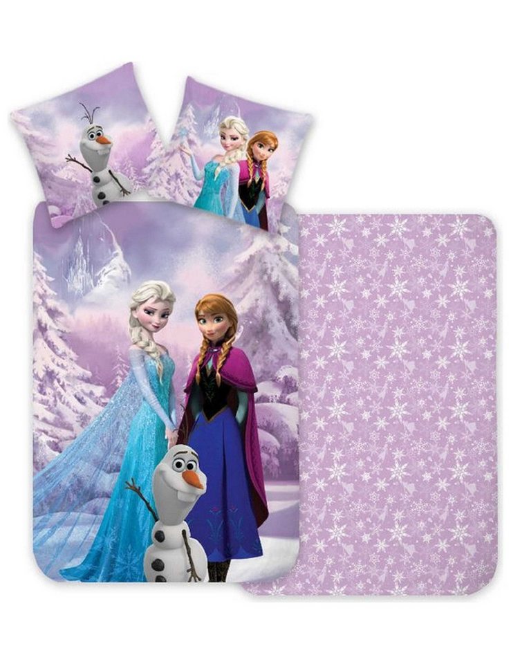 Disney Kinderbettwäsche Bettwäsche Frozen, 1 teilig Disney Kinderbettwäsche Bettwäsche Frozen, 1 teilig von Disney