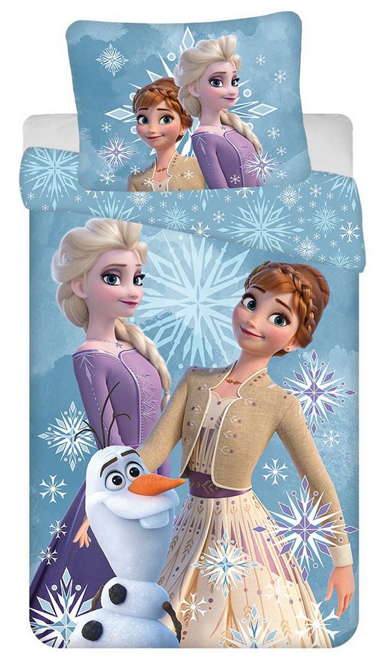 Disney Kinderbettwäsche Frozen, Renforcé, 2 teilig Disney Kinderbettwäsche Frozen, Renforcé, 2 teilig von Disney