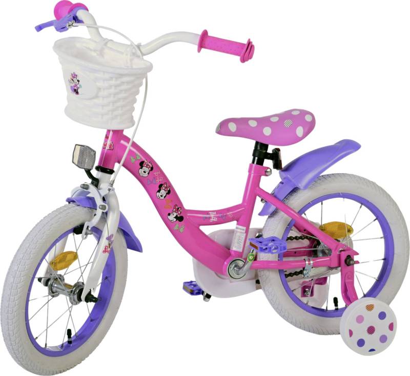 Disney Kinderfahrrad Minnie Cutest Ever 14 Zoll pink von Disney