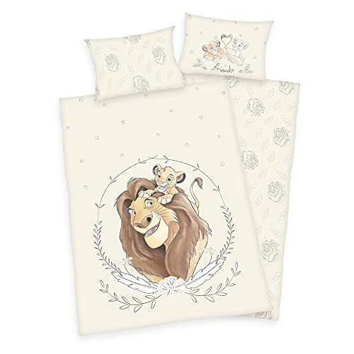 Disney König der Löwen Simba Mufasa Baby Bettwäsche Set Lion Guard 100x135cm von Disney